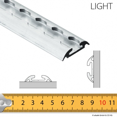Airline-Schiene HALBRUND light nach Maß
